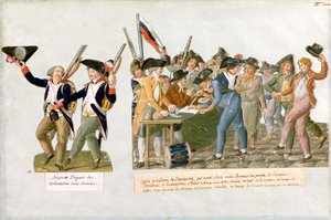 Glücklicher Abschied der Armeefreiwilligen von Lesueur Brothers