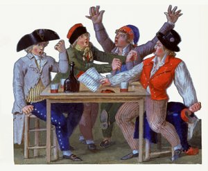 Die Marseillaise, 18. Jahrhundert (Gouache) von Lesueur Brothers