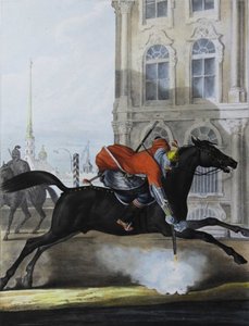 Junker des Leibgardisten-Kaukasus-Gebirgstrupps, 1829 von Lev Alexandrovich Belousov