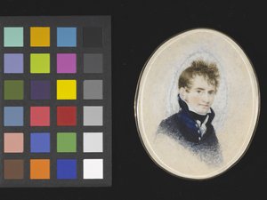 Porträt von Paul Peckham, ca. 1810-1820 von Lewis Peckham