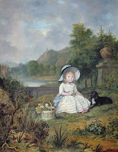Porträt von Miss Elizabeth Heathcote von Lewis Vaslet