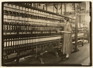 Spinnerin, Cheney Seidenfabriken