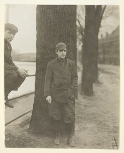 Bleach Room Boy, Leon Halcourt, 16 Jahre alt, Lawrence, Massachusetts von Lewis Wickes Hine