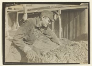 Bremser auf Kohlenzug, Pennsylvania