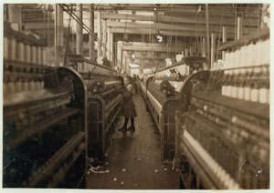 Kinderspinnerin in den Mollahan Cotton Mills, Newberry, South Carolina, 1908