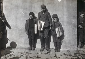 John Pento, Hartford, Connecticut, März 1909 von Lewis Wickes Hine