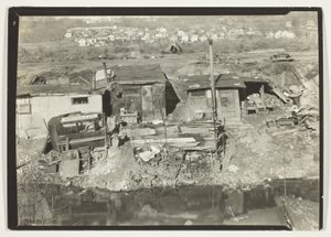 Wohnquartier der Arbeitslosen in Patterson, New Jersey