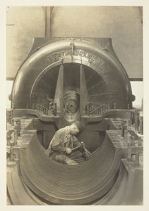 Die Turbine, Kraftwerk, New York City von Lewis Wickes Hine