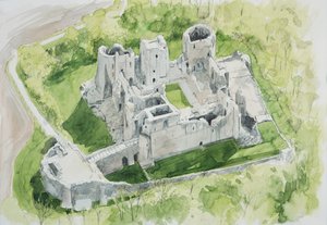 Goodrich Castle, Herefordshire