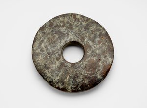 Scheibe, ca. 3300-2250 v. Chr. von Liangzhu culture