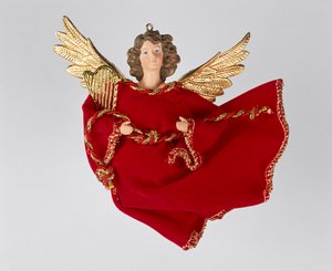 Engel Weihnachtsdekoration (Foto) von Unbekannt Unbekannt