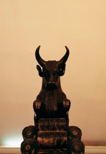 Kapitell in Form eines Stierkopfes, aus Persepolis, Iran von Unbekannt Unbekannt