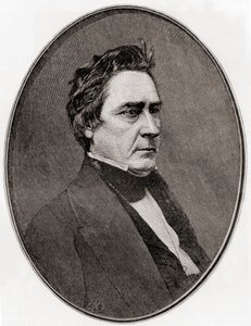 David Rice Atchison, aus The Century Magazine, veröffentlicht 1887 (Gravur) von Unbekannt Unbekannt