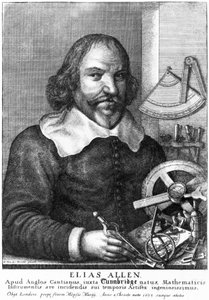 Elias Allen, Mathematiker und Instrumentenbauer, ca. 1630