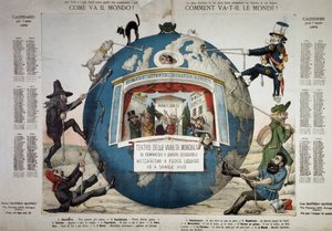 Wie die Welt läuft, Kalender für das Jahr 1879, Italien