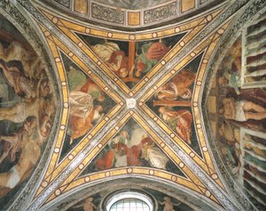 Lombardei, Mailand, Kapelle von Santa Corona im Kloster Santa Maria delle Grazie von Unbekannt Unbekannt