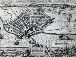Karte von Le Havre von Unbekannt Unbekannt