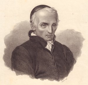 Porträt des italienischen Religionsgelehrten und Theologen Ottavio Giovanni Battista Assarotti (1753-1829), Kupferstich von Bonaldi von Unbekannt Unbekannt
