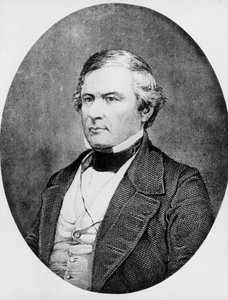 Porträt von Millard Fillmore (1800-1874), amerikanischer Anwalt und Politiker, 13. Präsident der Vereinigten Staaten von 1850 bis 1853 von Unbekannt Unbekannt