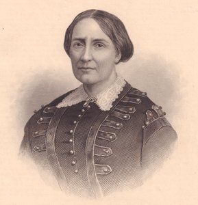 Porträt von Teresa Christina von Bourbon-Zwei Sizilien, Kaiserin von Brasilien (1822-1889), Stich von William Wellstood (1819-1900), um 1870 von Unbekannt Unbekannt