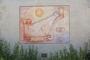 Sonnenuhr, Meridian, Aiello del Friuli, Friaul, Italien von Unbekannt Unbekannt