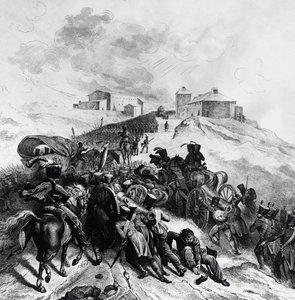 Die französische Armee überquert die Sierra de Guadarrama, 22.-24. Dezember
