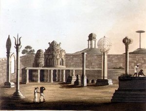 Eine maurische Moschee in Bangalore, Tafel 19 aus 