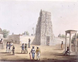 Eine Pagode in Strupermador, Tafel 23 aus 