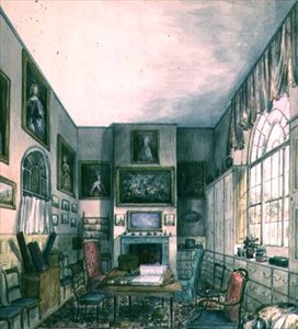 Das Zimmer der Haushälterin in Aynhoe