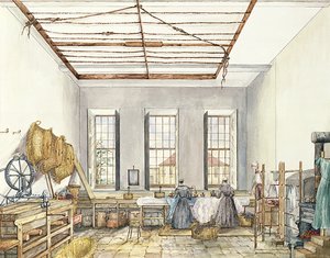 Die Wäscherei in Aynhoe, 23. Februar 1847