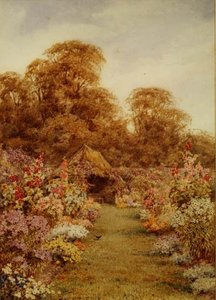 Altes strohgedecktes Sommerhaus von Lilian Stannard