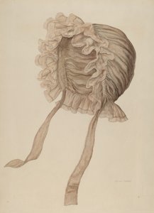 Nachthaube, ca. 1940 von Lillian Causey