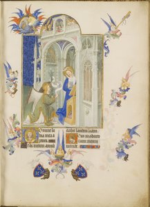 Die Verkündigung Les Très Riches Heures du duc de Berry