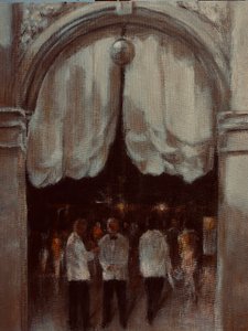Kellner in Venedig