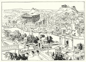 Die Stadt Athen von Linden Miller
