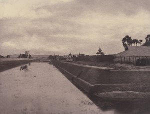Amerapoora: Südgraben der Stadtmauer von Linnaeus Tripe
