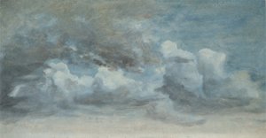 Wolkenstudie von Lionel Constable
