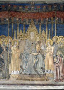 Maestà, 1317 von Lippo Memmi