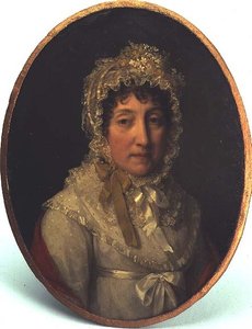 Porträt einer älteren Dame von Lizinska Aimee Zoe de Mirbel