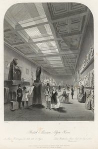 Elgin-Raum im British Museum von Llewellyn Jewitt