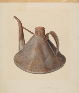 Ölkanne mit Ausguss, ca. 1938