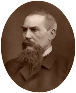 Kapitän Richard Burton, britischer Entdecker, Schriftsteller, Soldat und Diplomat, 1876
