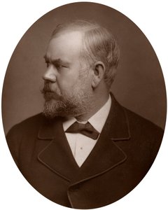 Henry Hugh Armstead, RA, britischer Bildhauer und Illustrator, 1883 von Lock and Whitfield