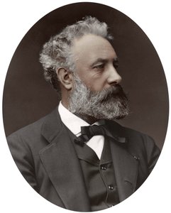 Jules Verne, französischer Schriftsteller, 1877
