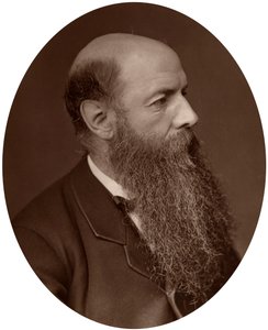 Sir Wilfrid Lawson, Politiker, Abgeordneter für Carlisle, 1882 von Lock and Whitfield