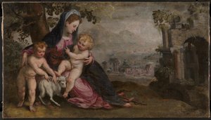 Maria mit Jesus und Johannes von Lodewijk Toeput