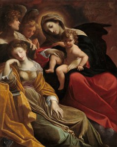 Der Traum der heiligen Katharina von Alexandria von Lodovico Carracci