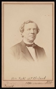 Porträt von Robert McClelland 1807-1880, 1870
