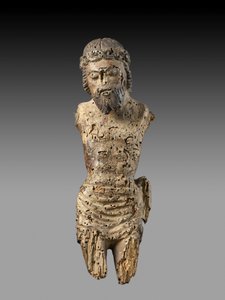 Figur des gekreuzigten Christus