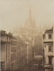 Kathedrale vom Corso Francesco, Mailand, 1857